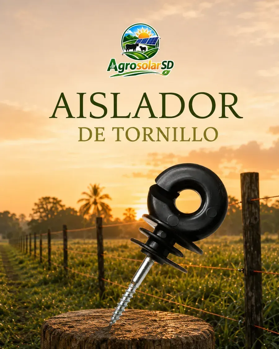 Aislador de tornillo