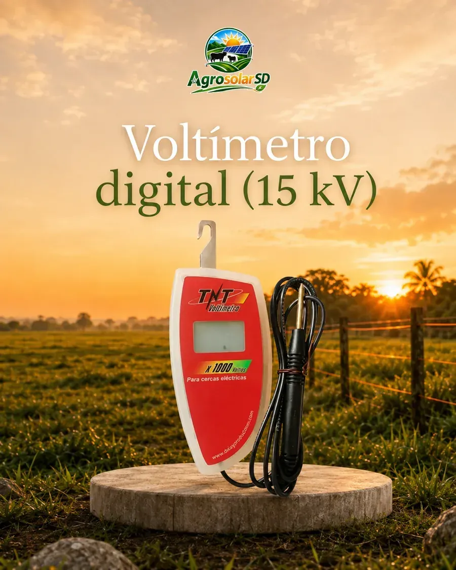 Voltímetro digital 15 kV
