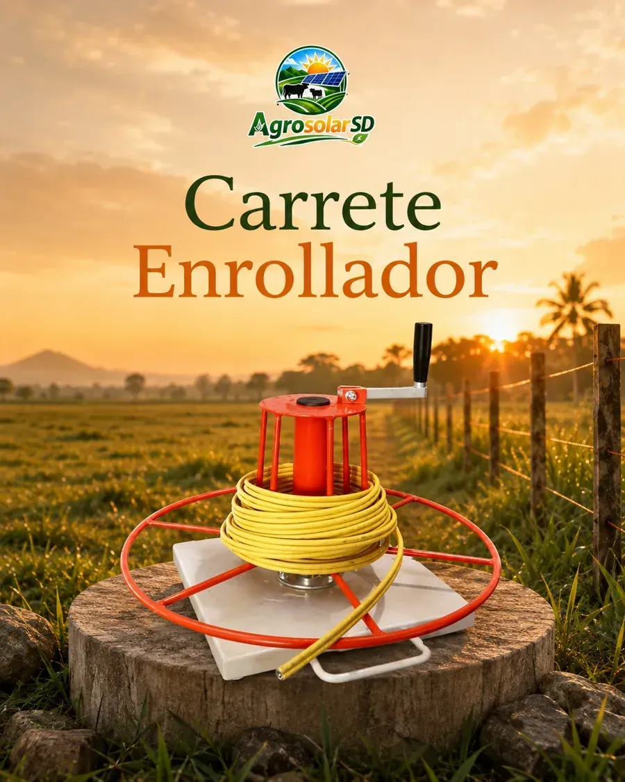 Carrete enrollador