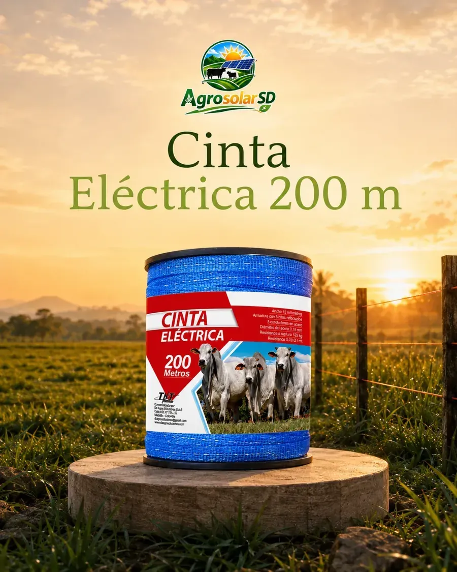 Cinta eléctrica 200 m